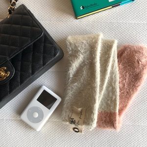 Free People Grand Rapid FuzzY Knee High Socks OS